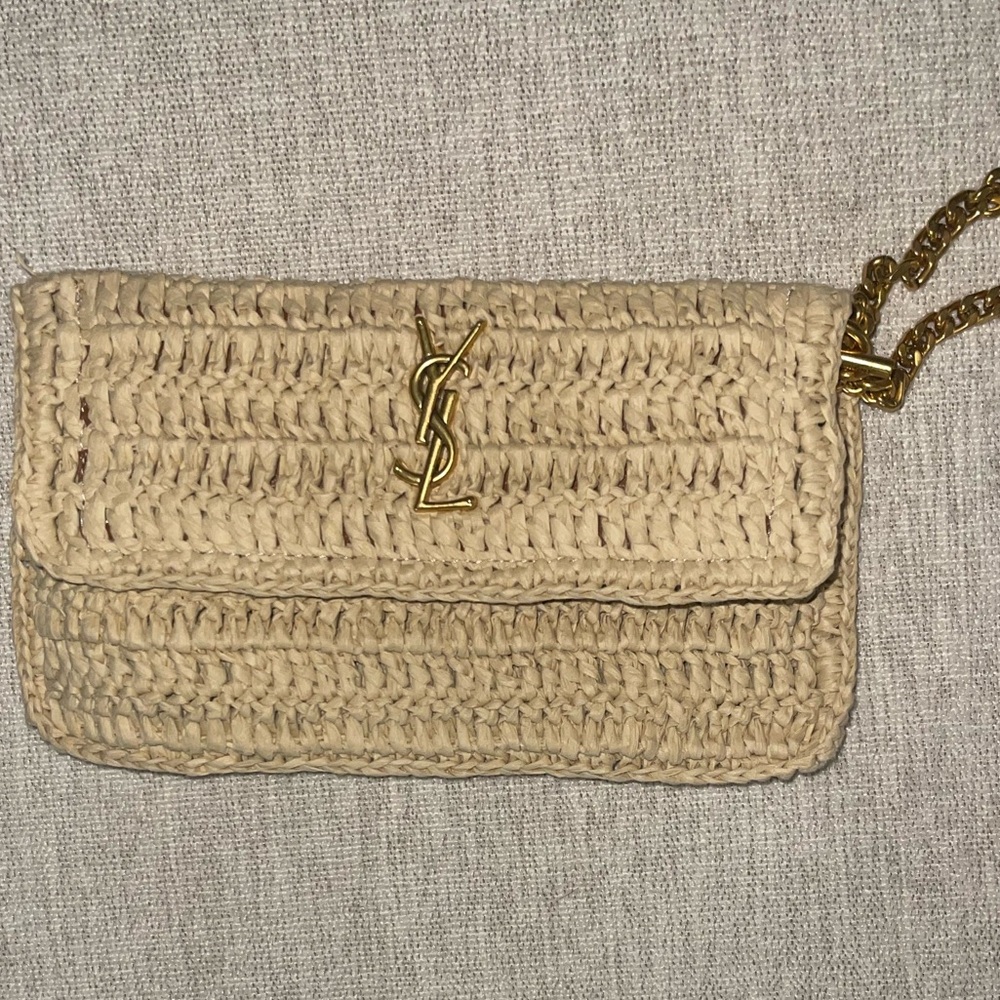 YSL Rafia Pouch - Picture 4 of 9